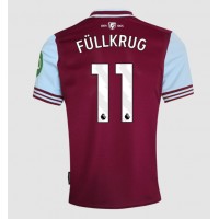 West Ham United Niclas Fullkrug #11 Hemmatröja 2024-25 Korta ärmar